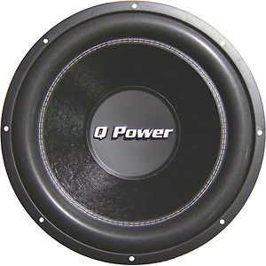 New Q Power QPF10 10 1200W Car Audio Deluxe Series Subwoofer Sub 1200 