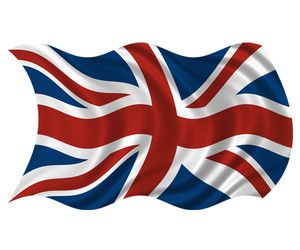 Britain Union Jack Wavy Flag British UK Car Vinyl Bumper Sticker Decal 