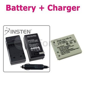   INSTEN Charger for Canon ELPH 100 300 HS PowerShot SD30 SD300