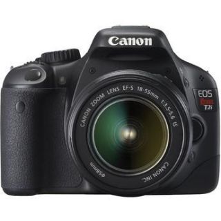 Canon Rebel T2i 7 Lens Camera Kit 16GB Memory Card