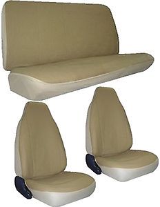 New Tan High Back Car Truck SUV Racing Seat Covers