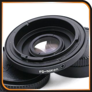 Adapter Canon FD Mount Lens to All Nikon DSLR FD Nikon
