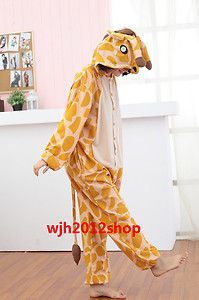 Giraffe pajamas Japanese cartoon characters kigurumi clothing pajamas 