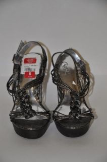 Carlos by Carlos Santana New Womens Pewter Shoes Sz 6 nib $99 Free 