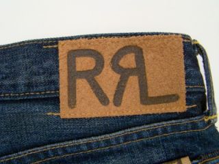 RRL Ralph Lauren Selvedge Canyon Creek 2 Slim Fit Jeans 36 x 32