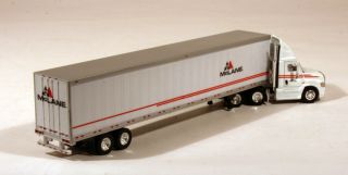 Ton #SP109 Freightliner Cascadia Day Cab w/53 Reefer McLane 1/87
