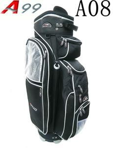 A99 Golf Bags A08 14 Ways Full Length Dividers Golf Cart Bag Black 