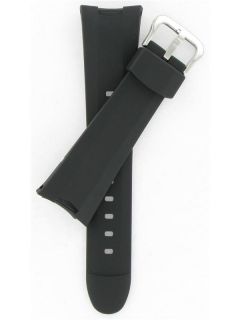  genuine casio watchband oceanus watchband by casio black resin 