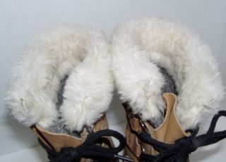 Sorel Caribou Winter Snow Boots Waterproof Womens Ladies Size 9 Good 