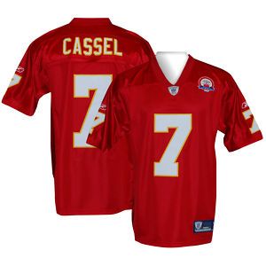 Texans Chiefs Matt Cassel AFL 50th Premier Jersey XL