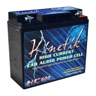 New Kinetik HC600B Car Audio Power Cell Battery 12V High KHC600B 