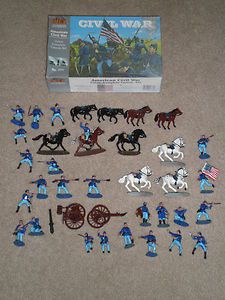    Civil War Union Complete Casson Set 777 Plastic Toy Soldiers MORE