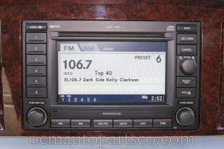   2005 2004 DODGE DURANGO MAGNUM 6 CD PLAYER RADIO GPS NAVIGATION SYSTEM