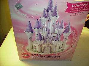   Princess/ Medieval Fortress/ Candy Castle Cake Decoration 31 Piece Set