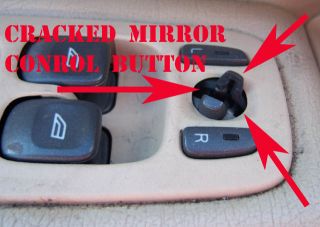 Volvo Door Mirror Conrol Switch Button Repair Kit S60 S80 XC70 XC90 