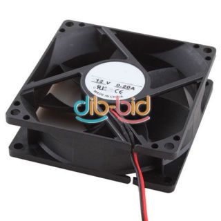   Internal Desktop PC Fan Computer Case Cooling for Mother Board Black