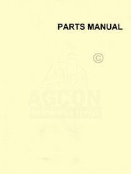 Case Model 80 85 Front End Loader Parts Catalog Manual