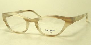   Eye Glasses   Pearl White Colored Plastic Frames   Vintage Cat Eye