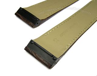   Leather Watch Band Strap fits Cartier Santos 100 Large 38mm