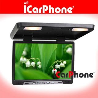 Car video with TV tuner for bus Car monitor flip down monitor with TV 