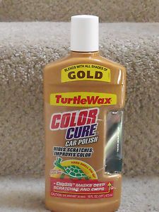 NWT TURTLE WAX COLOR CURE CAR POLISH CHIPSTIK All Shades of GOLD
