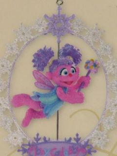HTF Abby Cadabby Fairy Carlton Muppet Christmas Ornament Sesame street 