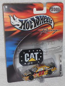 Hot Wheels NASCAR 2001 Pit Board Series 22 Ward Burton Cat Dodge 