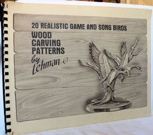 Wood Carving Patterns 20 Realistic Game and Song Birds Lehman