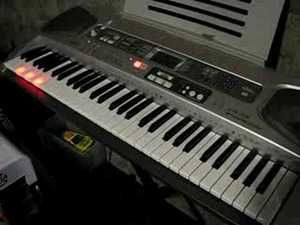 Casio Model LK 56 Lighted 61 Note with Synth Tones with Orig Box 