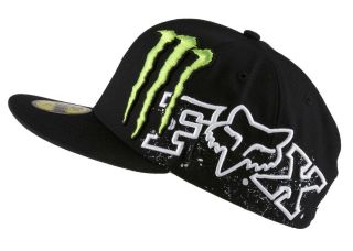 Fox Racing Monster Chop Carmichael Fitted New Era 59Fifty Hat Cap 7 5 