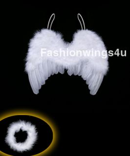 6M Newborn Baby Feather Wings Infant Angel Photo Prop