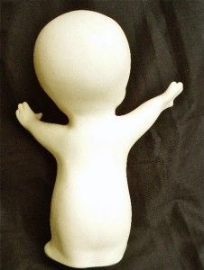Casper Toy Doll The Friendly Ghost Rubber Plastic 1960s Vintage TV 