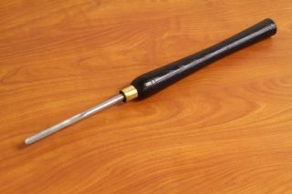 Hurricane HSS 3 8 Spindle Gouge from Round Bar Stock Woodturning 
