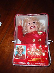 2006 Goldberger Carol Channing Ventriloquist Doll Dummy Puppet In 