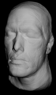 Ted Cassidy Life Mask Life Cast from Star Trek Addams Family 