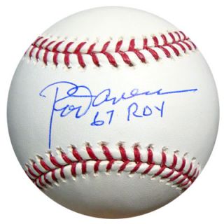 Rod Carew Autographed Signed MLB Baseball 67 Roy PSA DNA