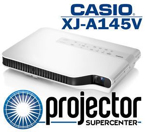 Casio XJ A145V DLP Video Projector w LED Lamp HDMI 2500 ANSI Lumens 