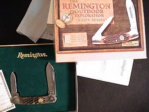 Remington The South Series Knife Factory Error USA Camillus Canoe New 