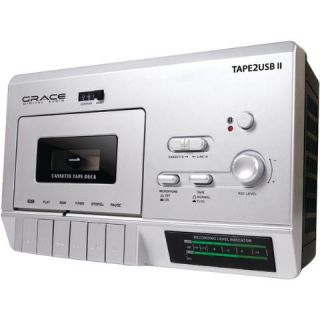   GDI T2USB200 Tape 2 USB II Cassette Converter w Microphone