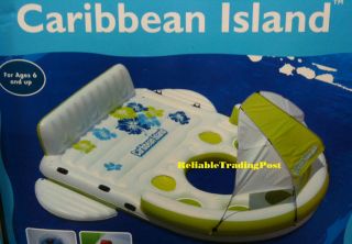 Sofina 6 Person Caribbean Island Inflatable Raft Float