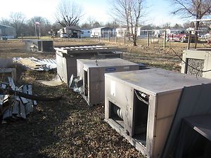 CARRIER HEATING AIR CONDITIONING PACKAGE UNIT 3 PHASE 3 TON GROUND 