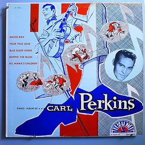 CARL PERKINS DANCE ALBUM INSANELY RARE ORIG 1958 SUN DEEP GROOVE MONO 