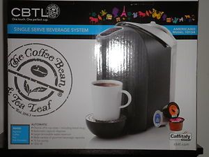 CBTL Single Serve Beverage Tea Coffee Espresso Maker