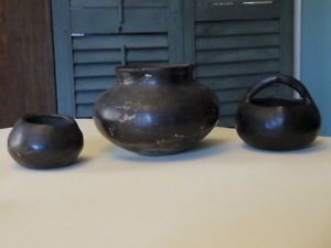 800 Year Old Casa Grande Mexico Pottery 3 Pieces