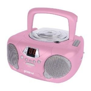   Boombox Portable Kids Children CD Player with Radio Pink New