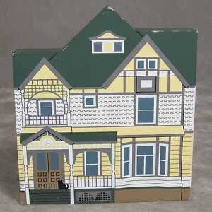 Cats Meow Village Daughter Painted Lady Fan House