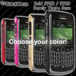 Case Mate Barely There Case for BlackBerry 9700 9780 Slim Cover Choose 