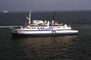 ORIGINAL SLIDE   CAROLA SFL Ferries Swedish Car Passenger Ferry