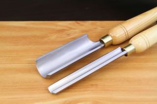 Hurricane HSS Two Piece Roughing Gouge for Woodturning Wood Lathe 