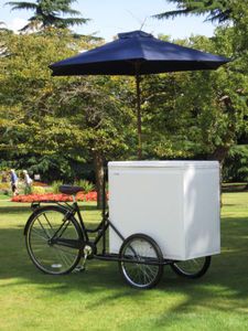    ice cream bike bicycle trike tricycle vending trade catering trailer